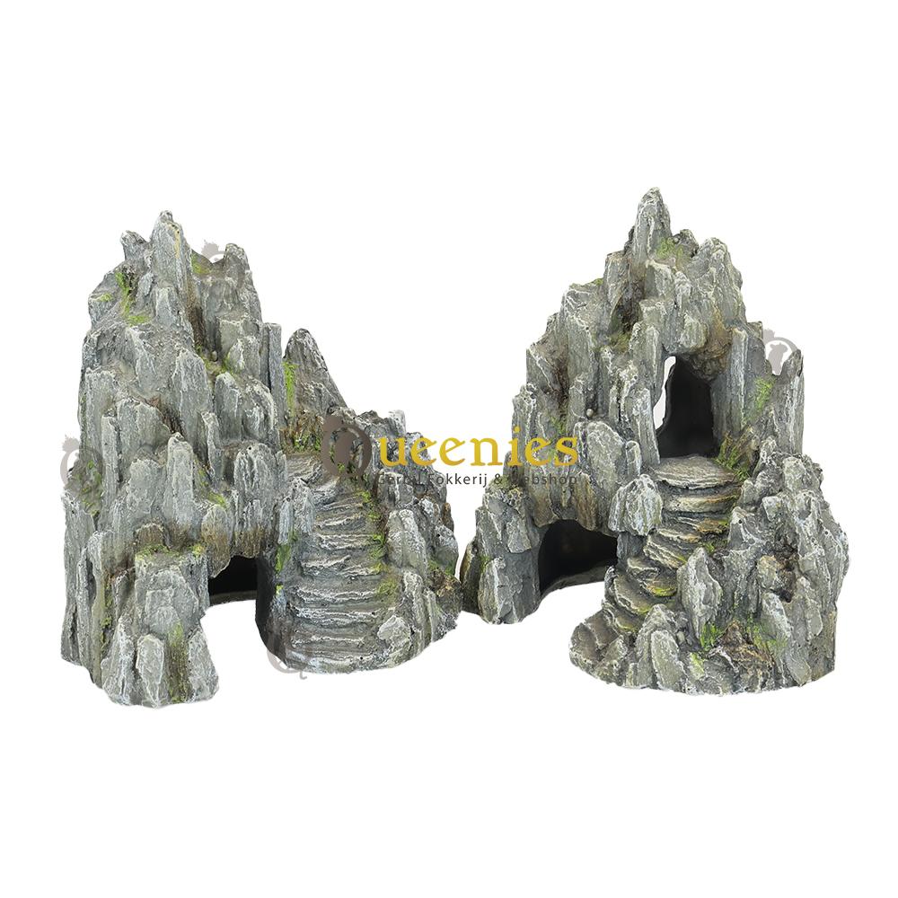 Rots toren met trap en tunnel voor Muizen en Gerbils