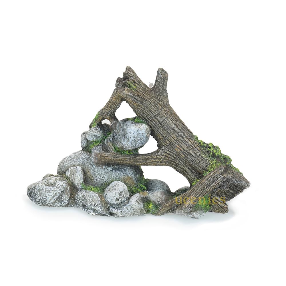 Hamsterscaping Rots met Hout voor muizen en gerbils