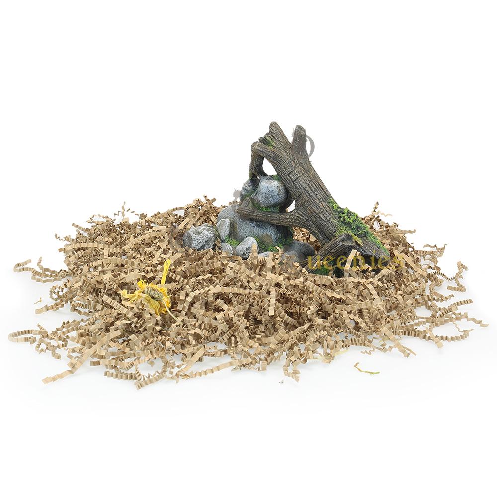 Rots met hout voor Knaagdieren in sizzle bodembedekking