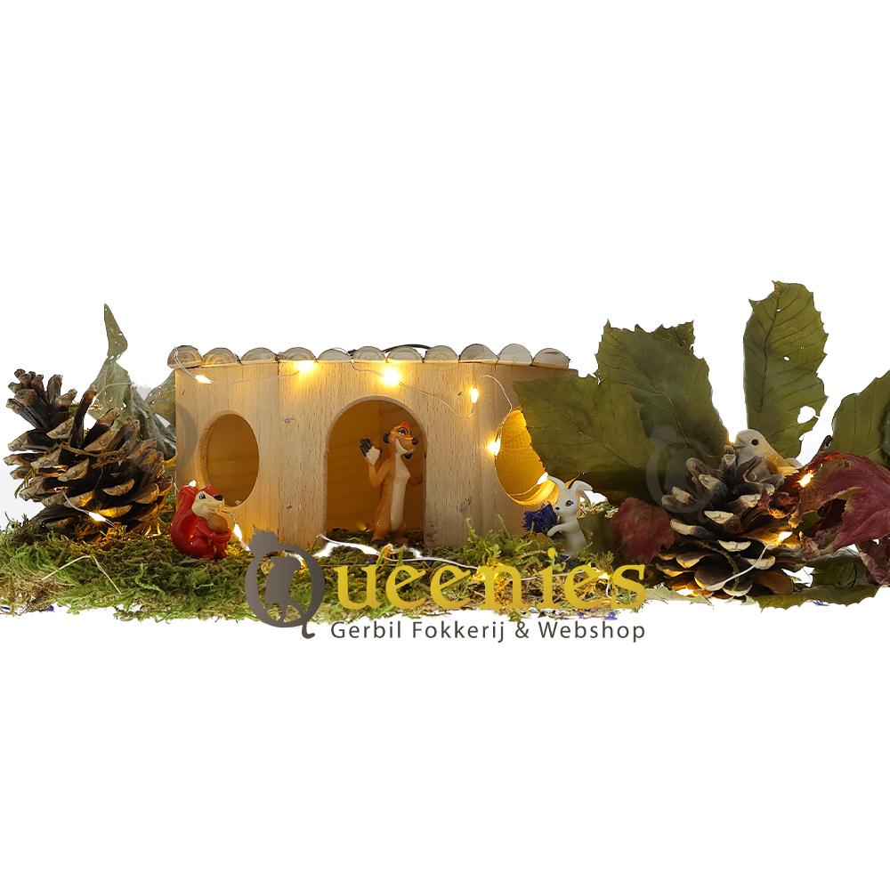 Hoekwoning met Hazelnoot dak