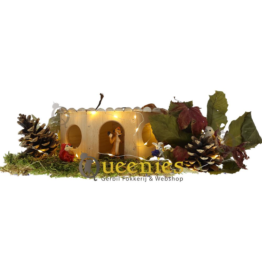 Hoekwoning met Hazelnoot dak