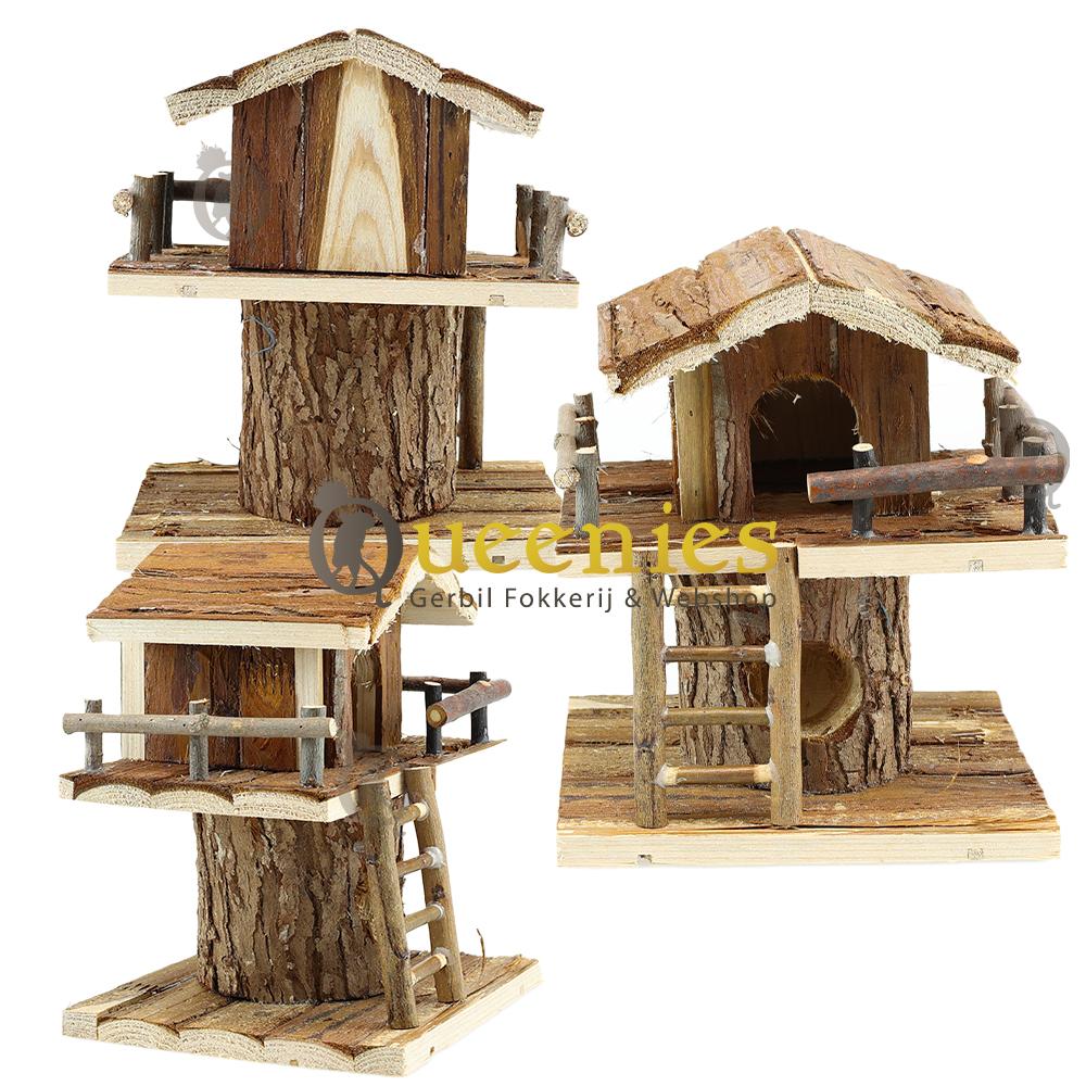 Boomhut voor Muisjes in hamsterscape