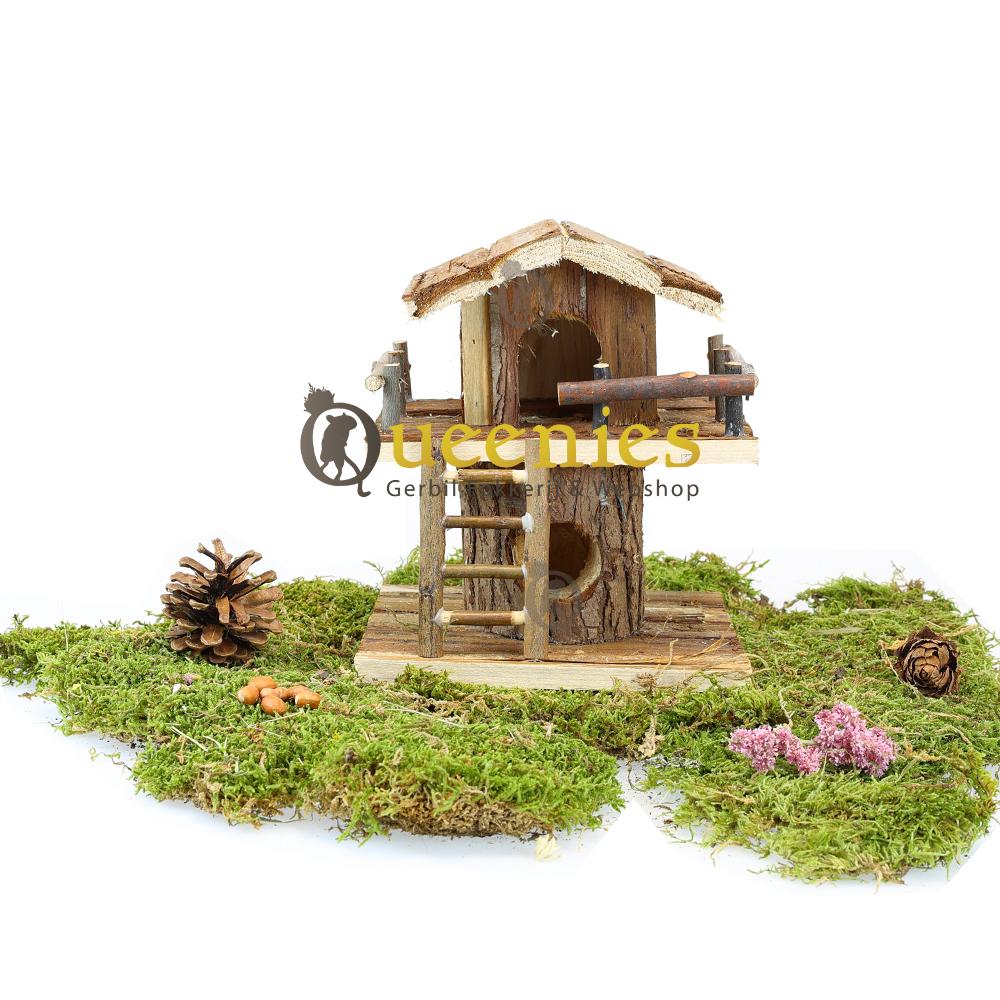 Boomhut 22 cm knaagdieren huisje