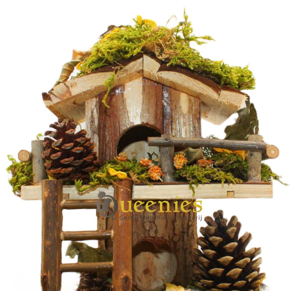 Boomhut huisjes voor Hamsters en Gerbils