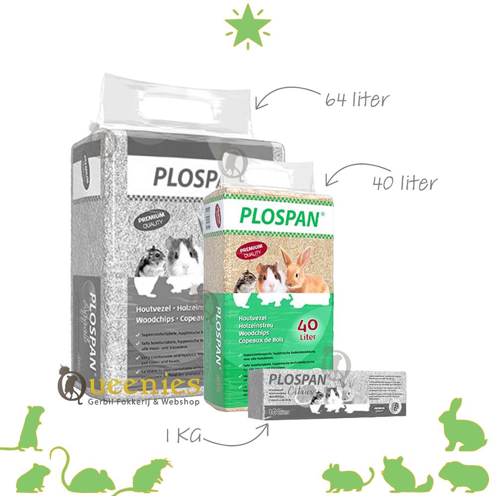 Plospan Zaagsel 40 liter voor hamsters
