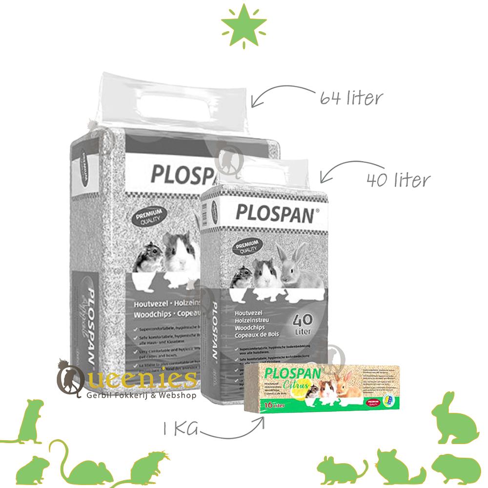 Plospan houtvezel 1 kg zaagsel