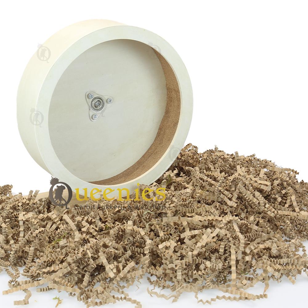 Blank houten loopmolen voor Knaagdieren zoals muizen