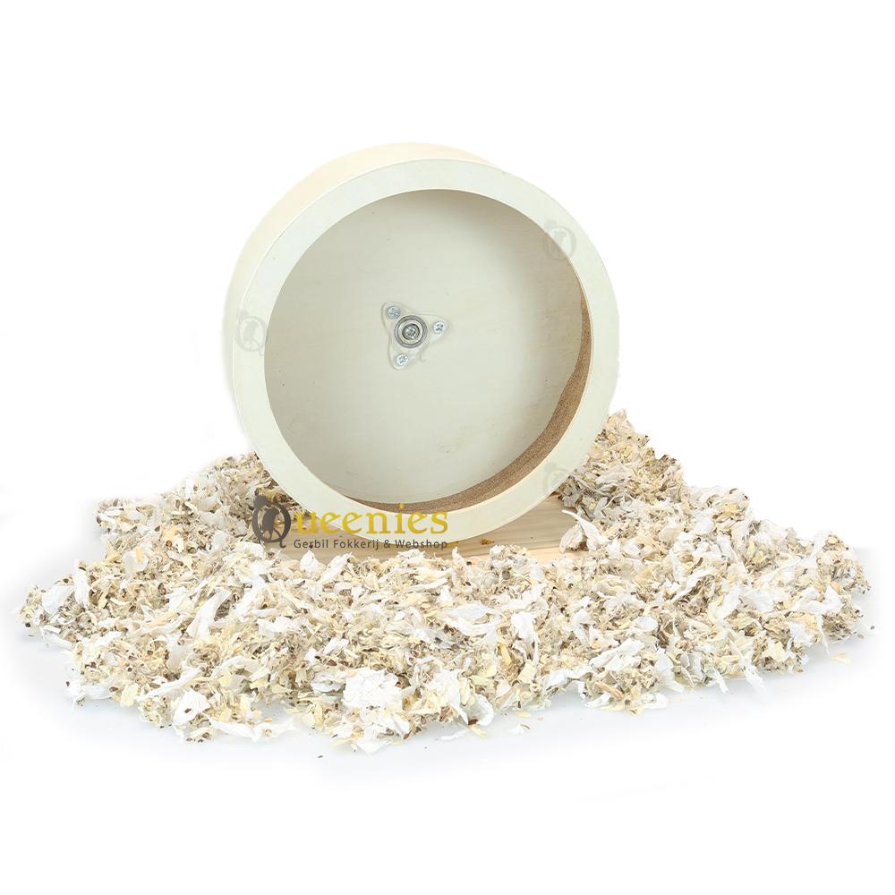 Blanke loopwiel voor Gerbils en muis