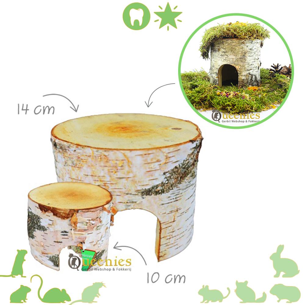 Berkenhuis voor knaagdieren