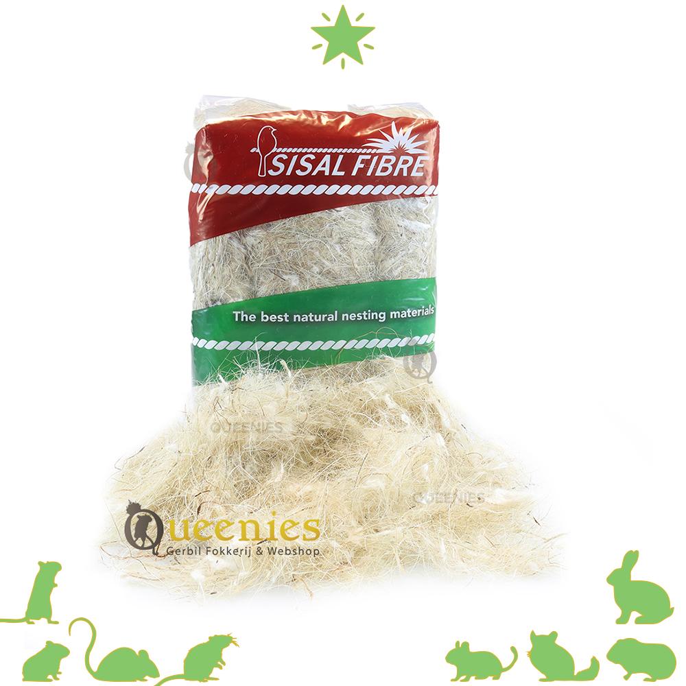 Sisal Fibre Vegetable 500 gram – Bodembedekking voor alle Knaagdieren