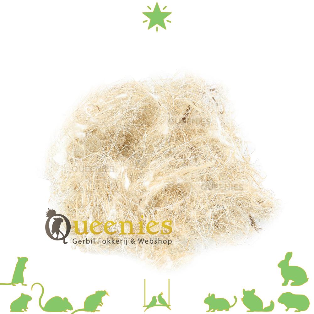 nestmateriaal voor Vogels en Parkieten