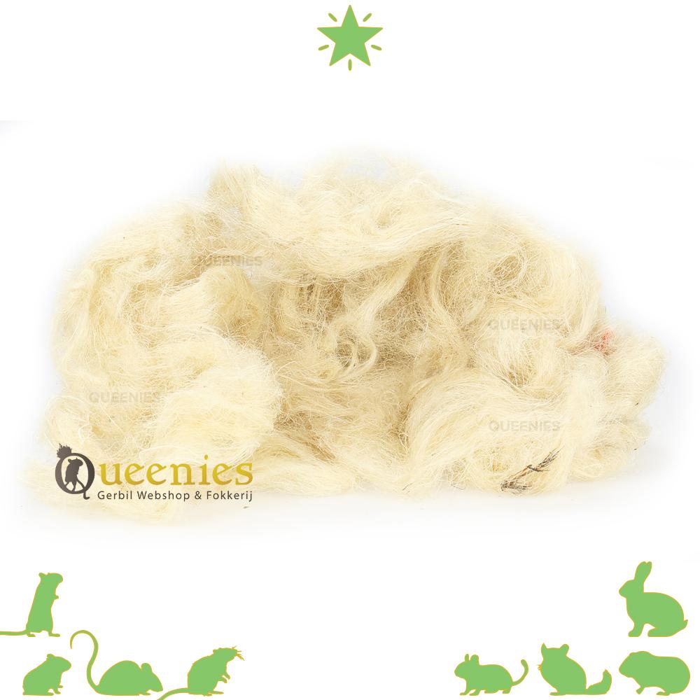 Jutevezel 500 gram - Nestmateriaal voor Knaagdieren