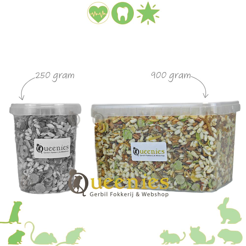 Complete Mix de Luxe voor Gerbils en dwerghamsters - 250 gram