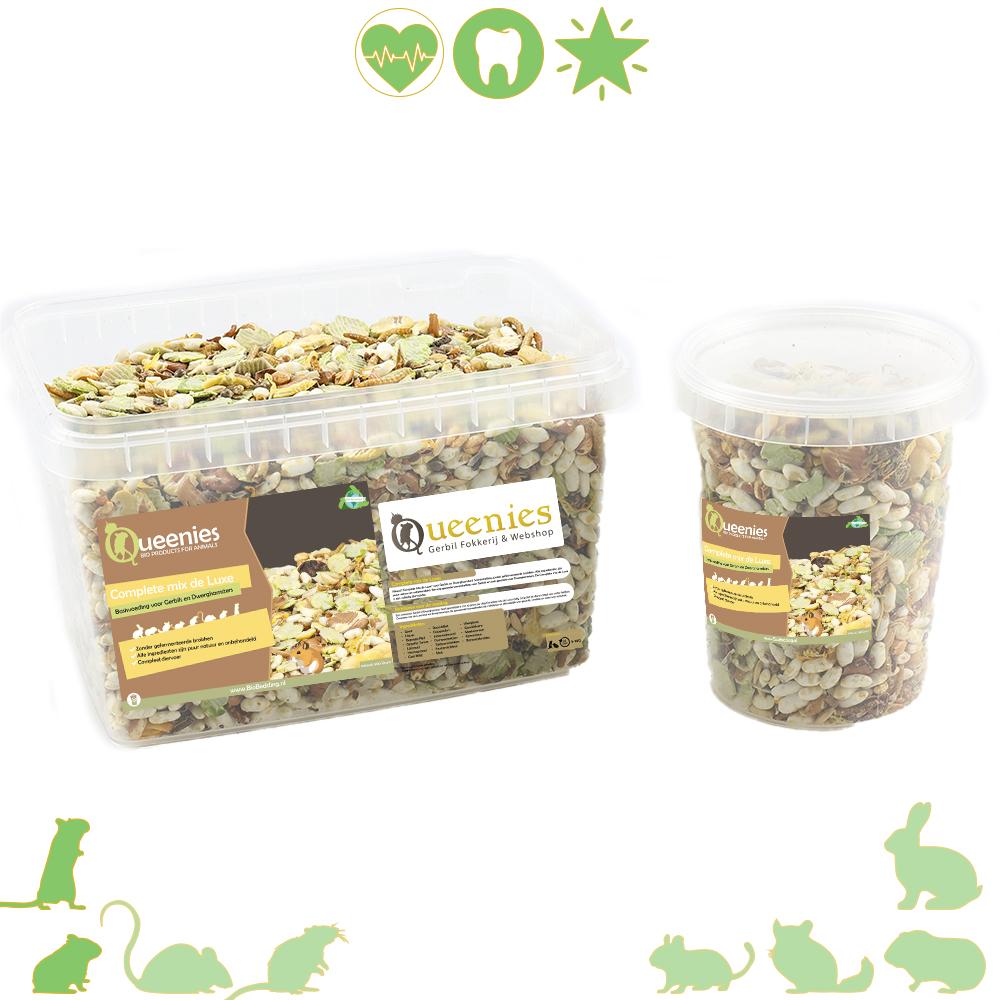 Complete Mix de Luxe voor Gerbils en dwerghamsters - 250 gram