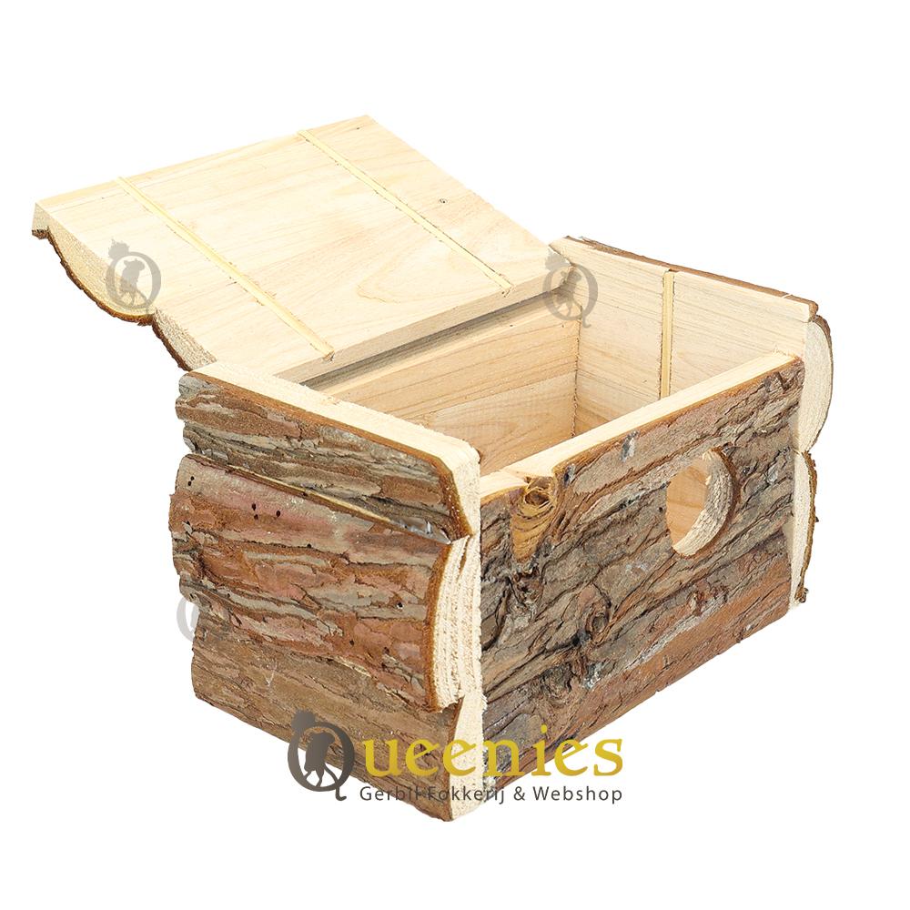 Huisje voor knaagdieren met open dak