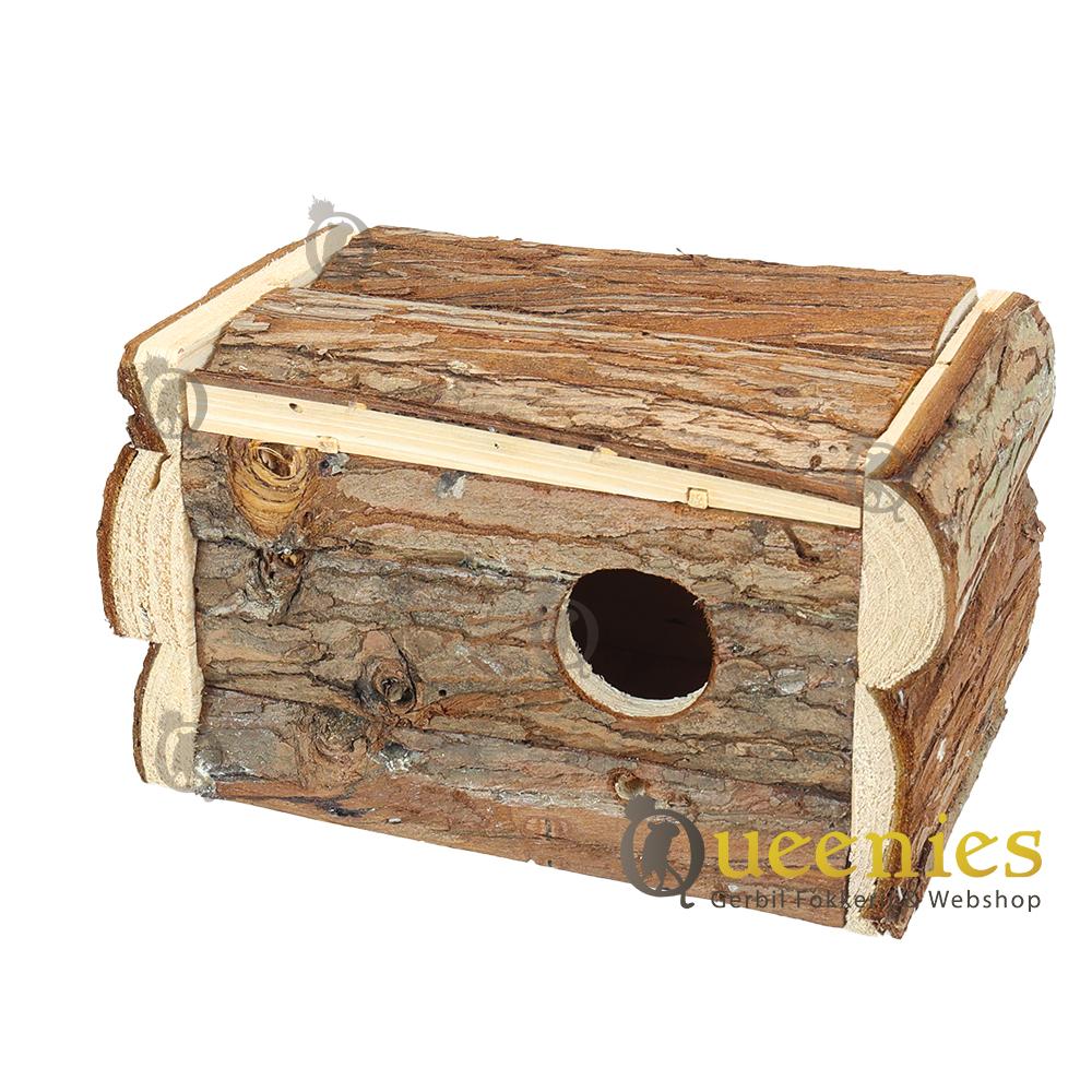 Schorshout huisje voor muizen