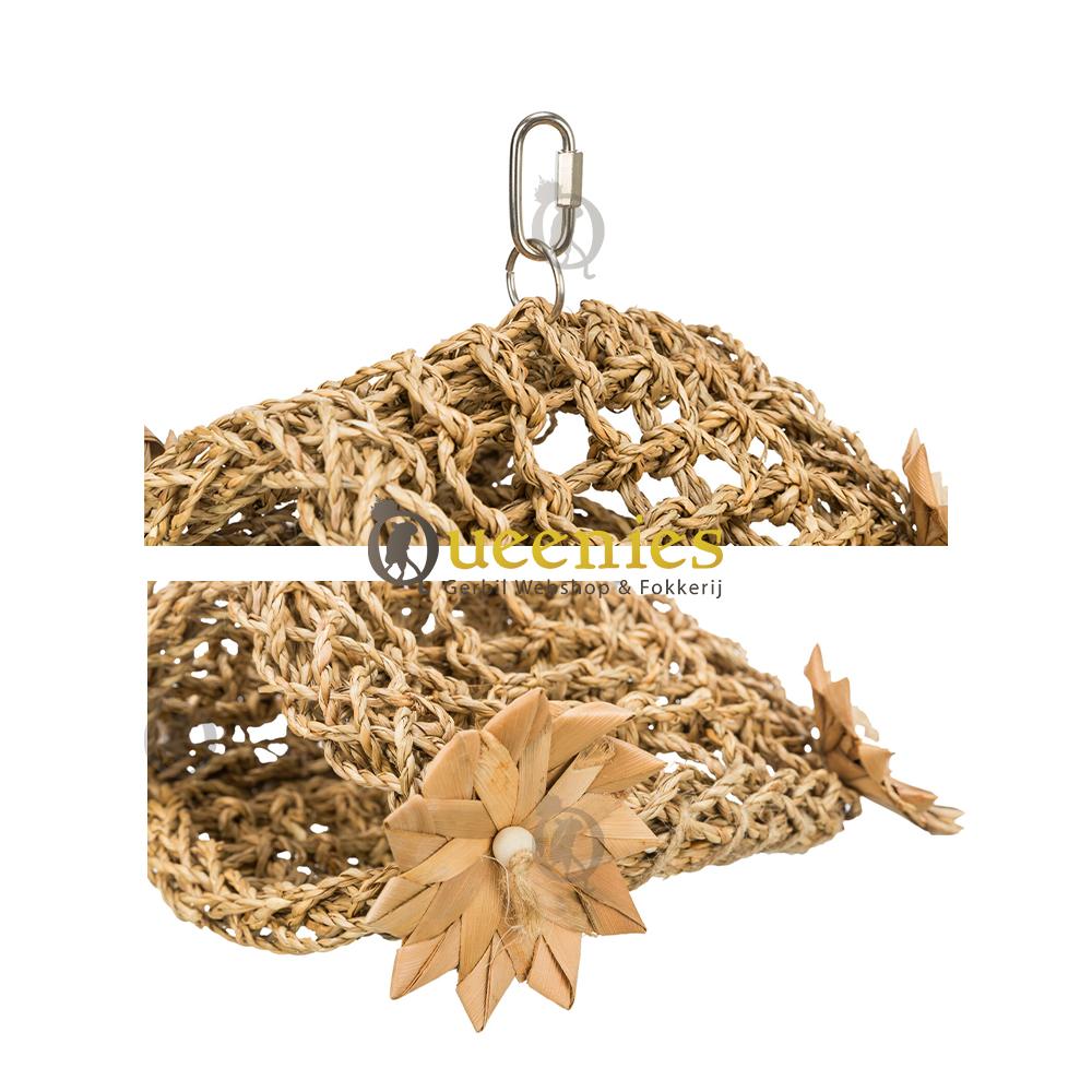 Hangmat van Zeegras voor parkieten