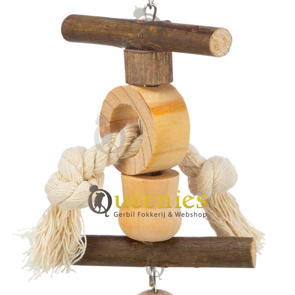 Houten speelgoed voor Gerbils en Muizen