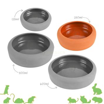 Terracotta voerbak Goudhamsters en Muizen