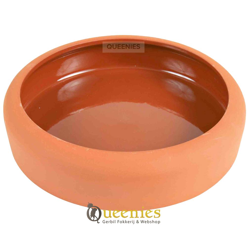 Cavia voerbak van Terracotta voor Konijnen