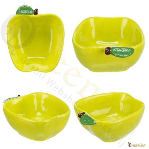 Keramische appel voerschaal voor voedingssupplementen