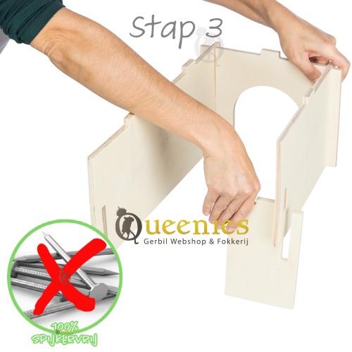 Handleiding stap 3 Knaagdierhuis Holm