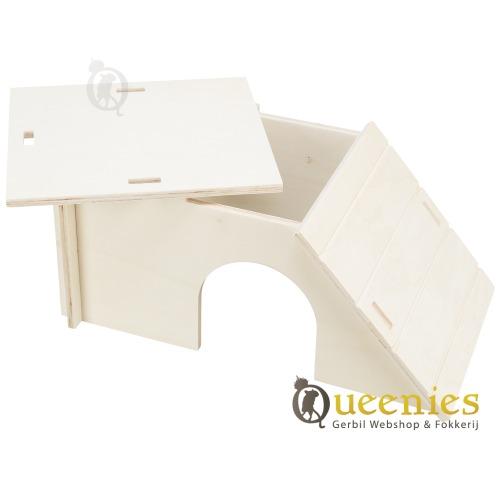 Knaagdierhuis met afneembaar dak