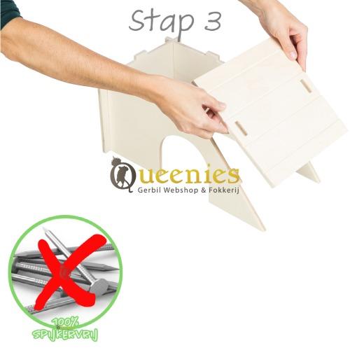 Handleiding voor Knaagdierhuis Bent stap 3