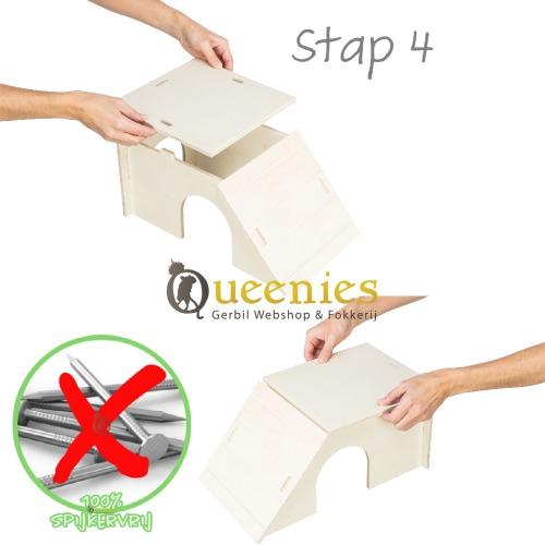 Handleiding voor Knaagdierhuis Bent stap 4
