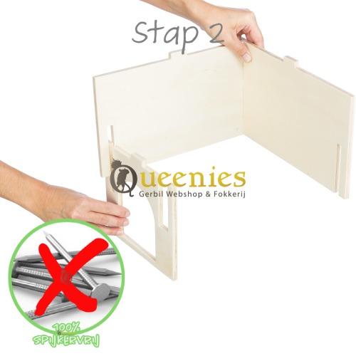 Gebruiksaanwijzing Knaagdier Hoekhuis Thore stap 2