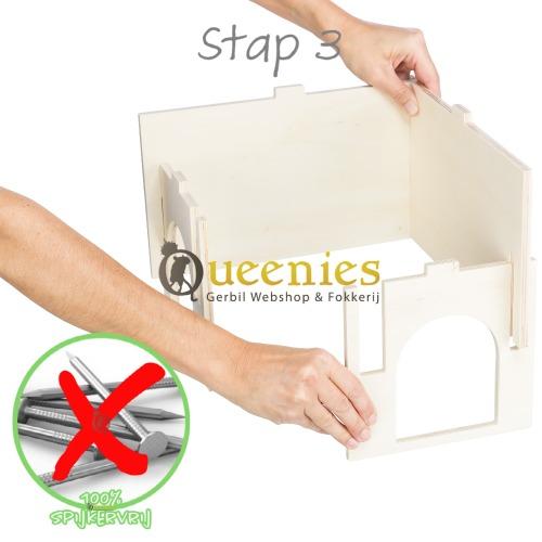 Gebruiksaanwijzing Knaagdier Hoekhuis Thore stap 3
