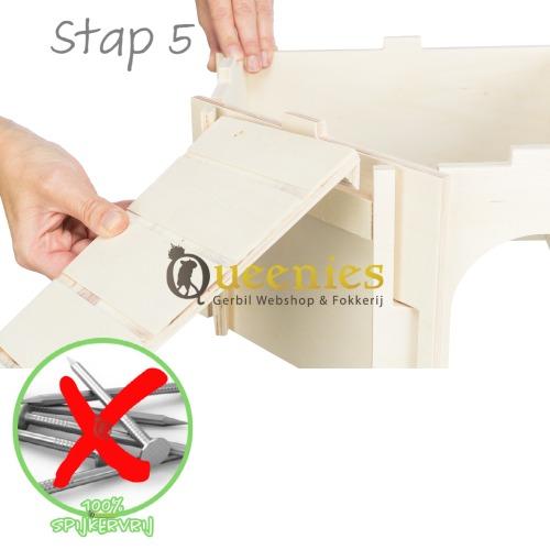 Gebruiksaanwijzing Knaagdier Hoekhuis Thore stap 5