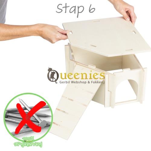 Gebruiksaanwijzing Knaagdier Hoekhuis Thore stap 6