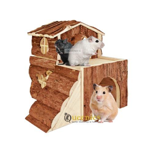 knaagdierenhuis Bjork 15 cm voor kleine knaagdieren!