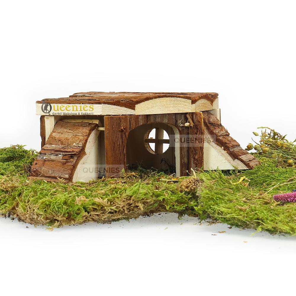 Gerbilhuis Thordis voor Gerbilscaping