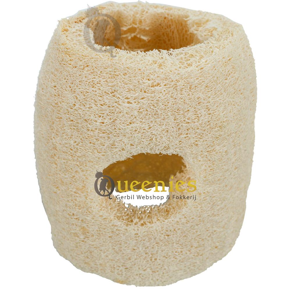 Verstoptunnel voor foeragatie snacks Konijnen