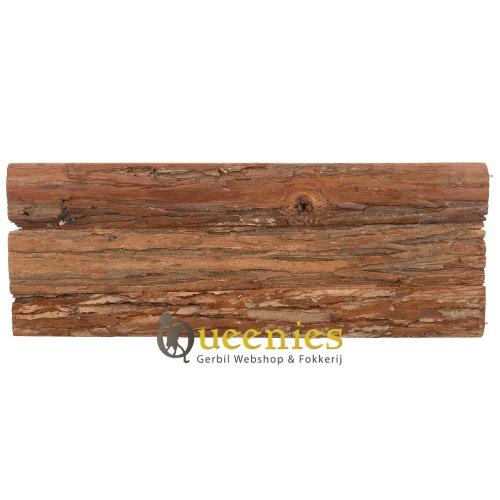 Loopplank van hout bovenkant