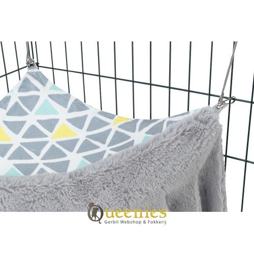 Ophang bevesting aan traliekooien