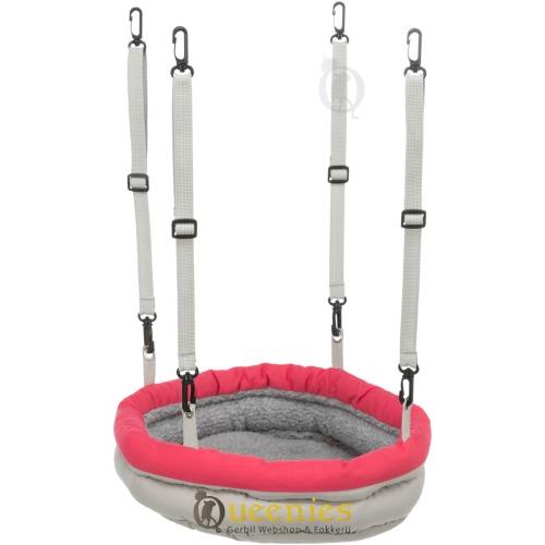 Klimspeelgoed voor hamsters in kooi