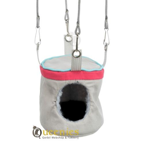 Ophang speelgoed voor Muis