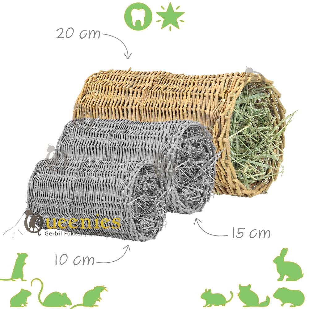 Wilgentunnels voor knaagdieren en konijnen
