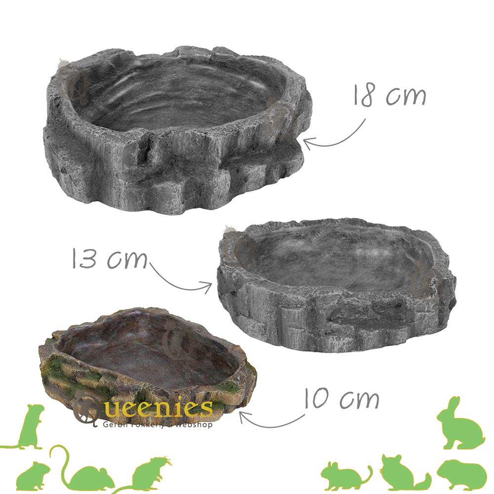 Voerschaal regenwoud 10 cm voor hamster