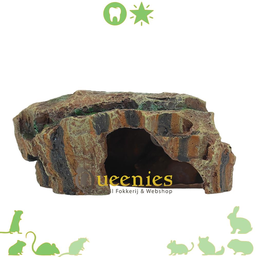 Natuurlijk rots huisje voor dwerghamsters