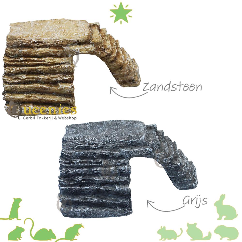 Hoek Rotsbrug Hamsterscape 28 cm