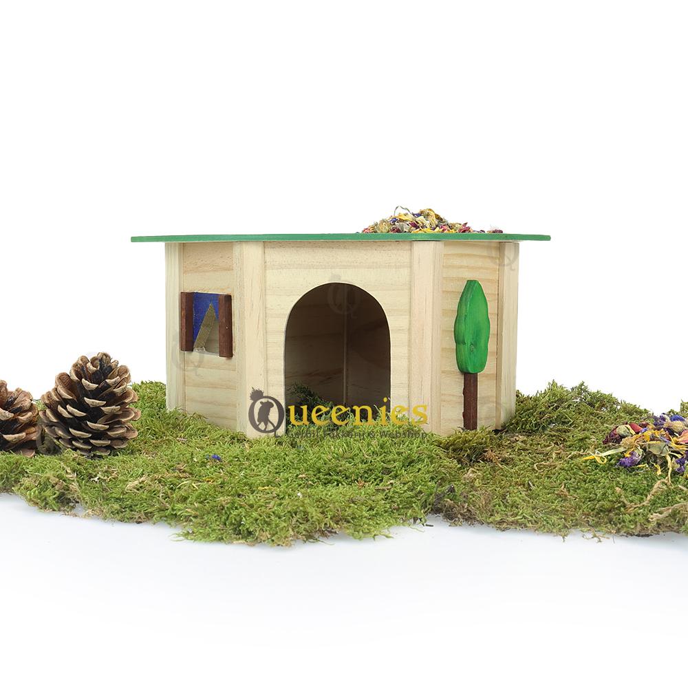 Knaagdierhuisjes van hout kopen