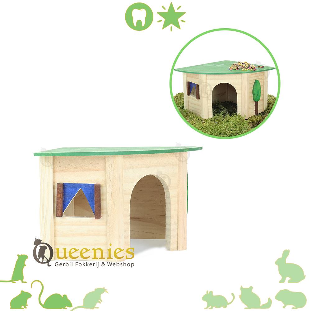 Knaagdierhuisjes voor Gerbils en Muizen