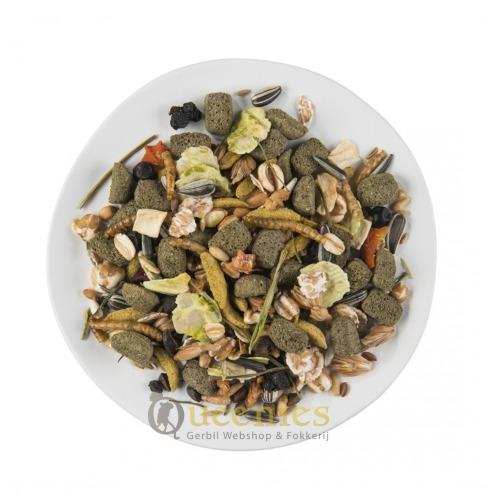 Goed Gerbilvoer met veel gezonde ingredienten ook geschikt voor kleine hamsters