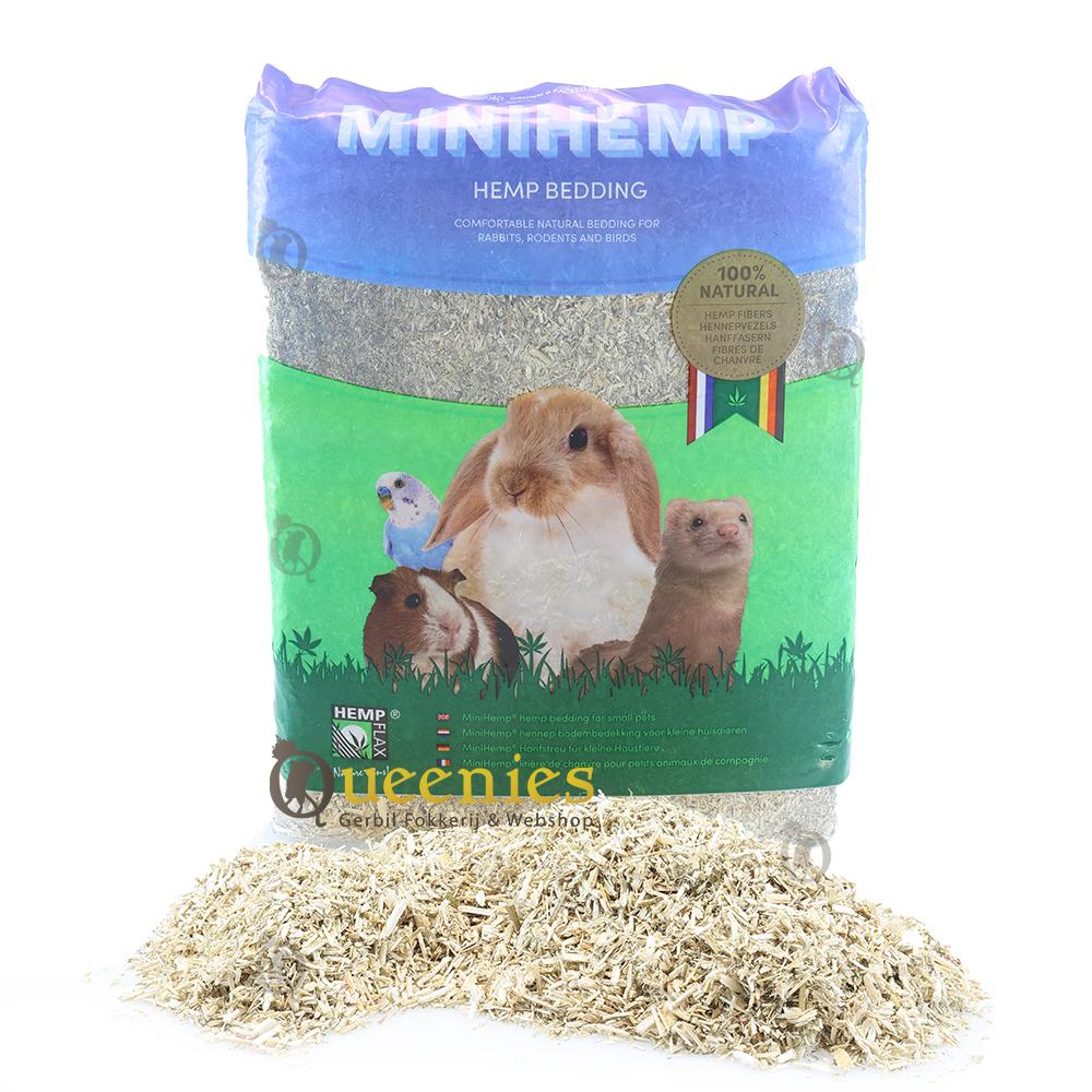 Grootverpakking hennepvezel voor bodembedekking gerbils