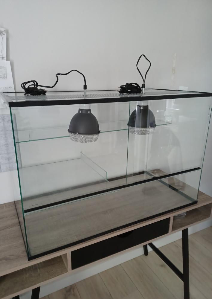 Egel terrarium 90x45x60