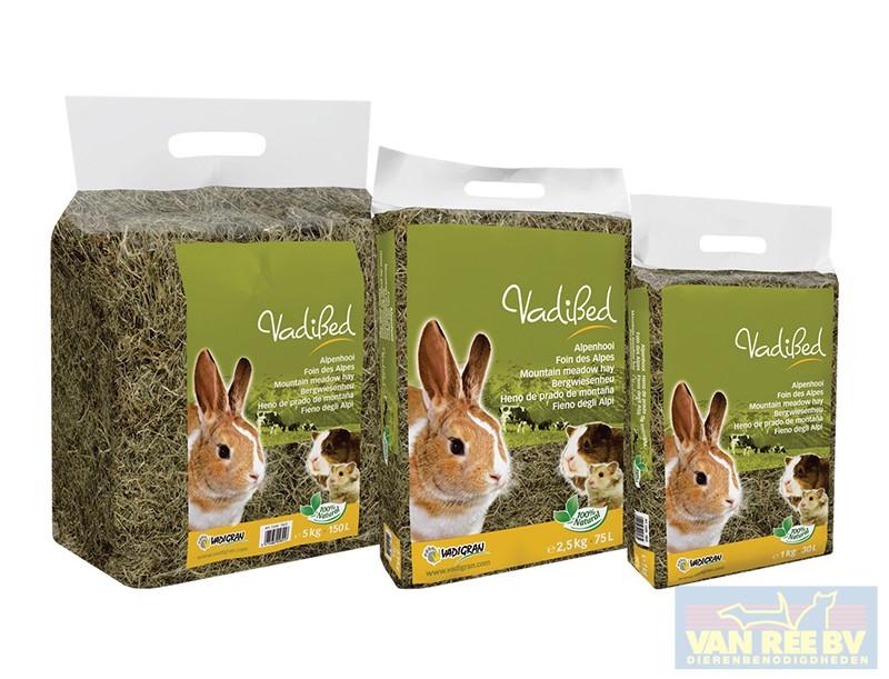 oude verpakking alpenhooi voor knaagdieren